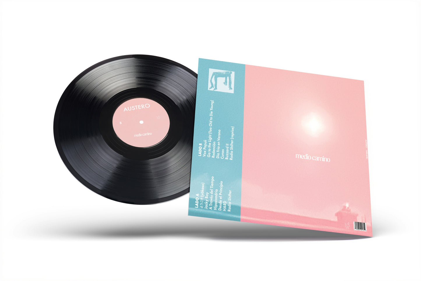 [PREVENTA] AUSTERO — MEDIO CAMINO (DISCO AUTOGRAFIADO · VINILO)