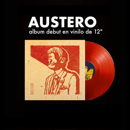 Austero LP - Edición Limitada Vinilo Rojo